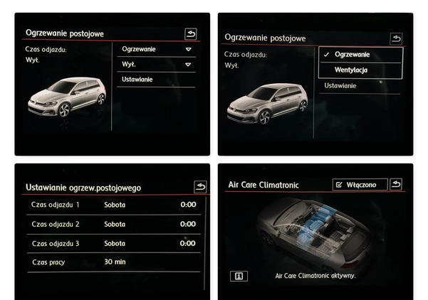 Volkswagen Golf cena 119900 przebieg: 83000, rok produkcji 2019 z Siechnice małe 781